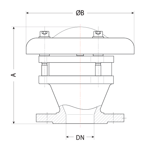 Model 934-BP-E Dimensions Illustration