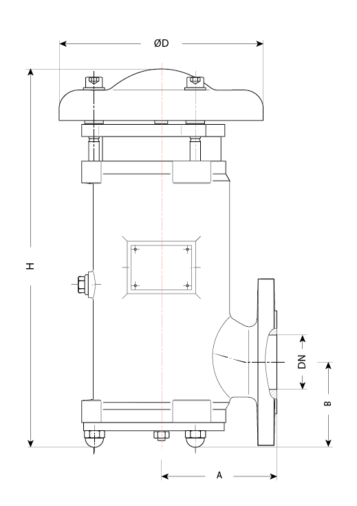 Model 937-P Dimensions Illustration